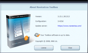 Naviextra toolbox permet la mise à jour les GPS Mappy mais mais pa seulement.