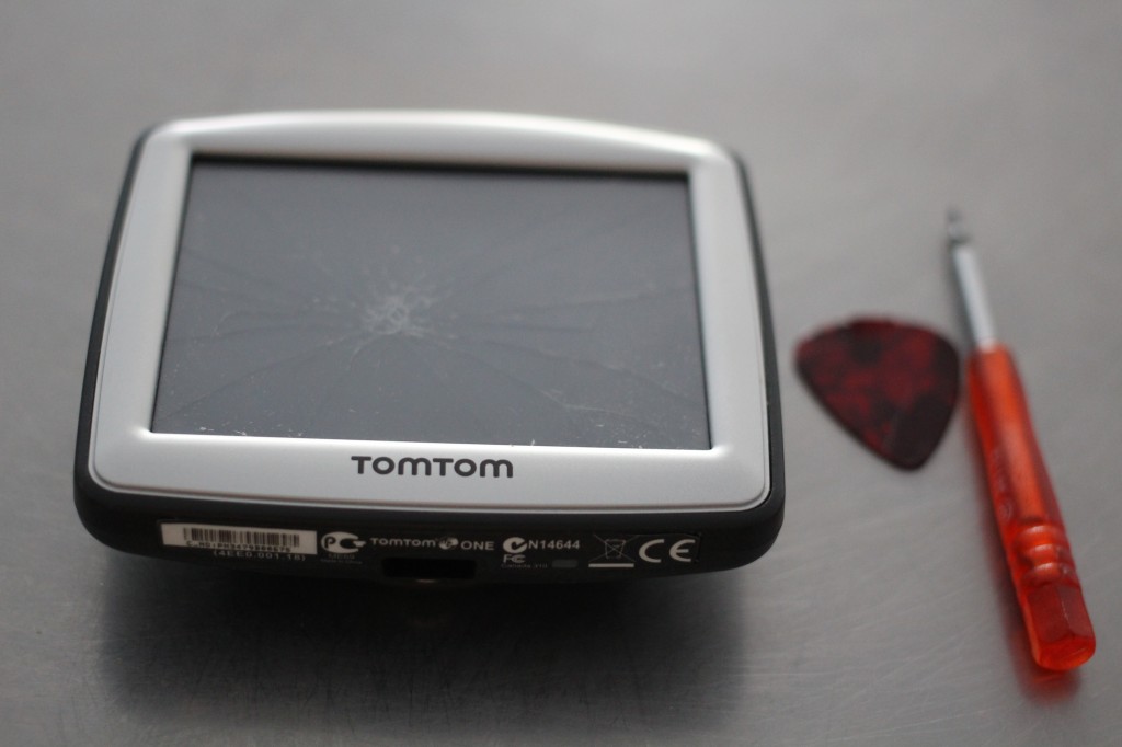 ecran casse tomtom one