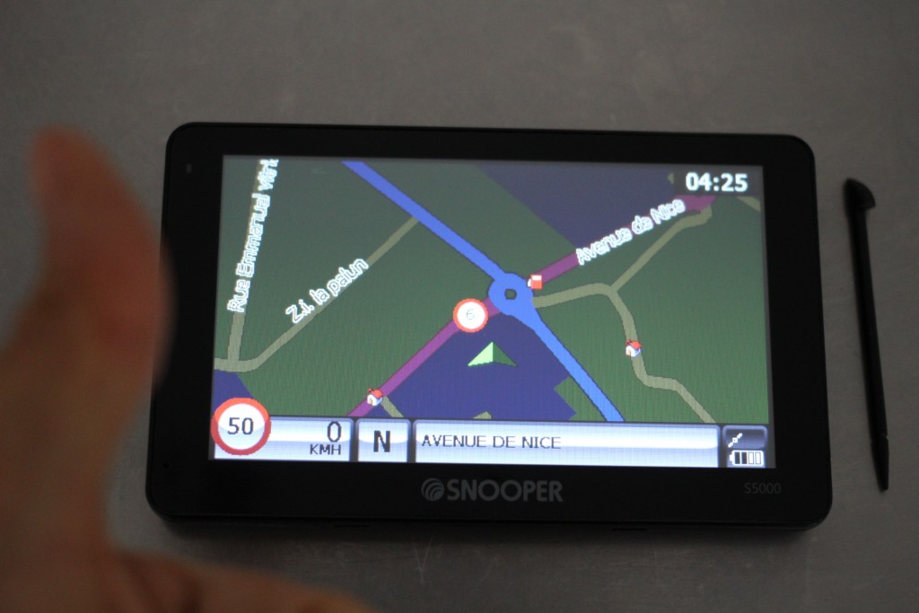 gps snooper professionnel de la route